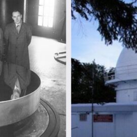 1943 72-inch mirror with Pearce, Robertson & McKellar and 1.2m telescope with the McKellar spectrograph