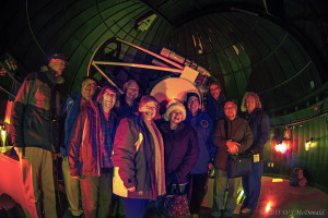 2015-12-11-RASC Observing Group in front of the UVic telescope