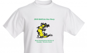 2018 RASCals Star Party white t-shirt