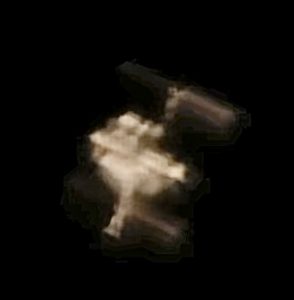 VIdeo frame of ISS taken through an 8" Dobsonian by Nathan
