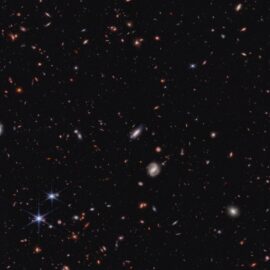 CEERS Crop (NIRCam Image) - Image: NASA, ESA, CSA, Steve Finkelstein (UT Austin)