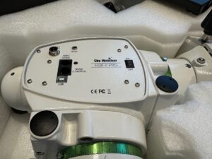 Skywatcher EQ6-R Pro mount connections