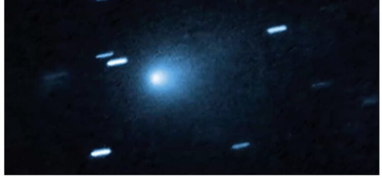 Hubble image of interstellar comet 3I/ATLAS