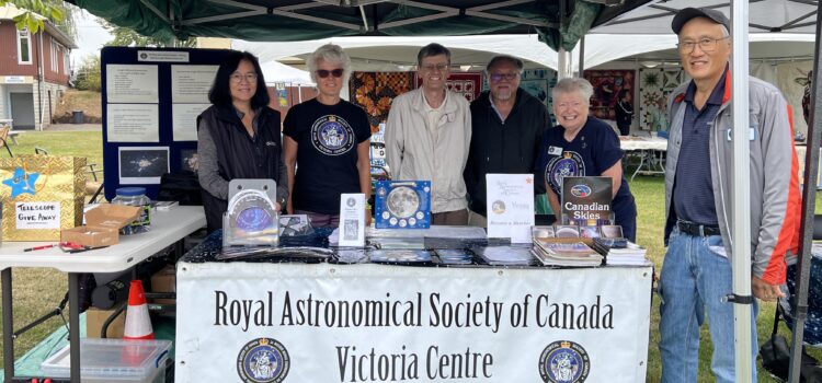 RASC members at the 2025 Saanich Fair