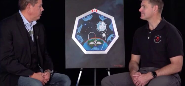 Astronomy Cafe – Feb 2, 2026 Jeremy Hansen's Artemis II mission patch