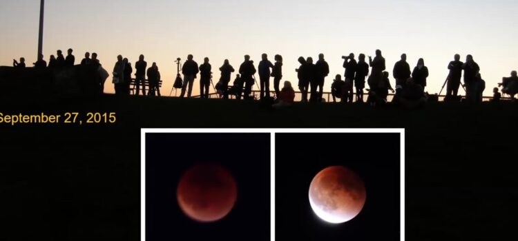 2015 Total Lunar Eclipse from Victoria