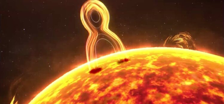 Solar image from Parker probe