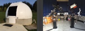 15' dome and 2 telescopes for sale - Angela
