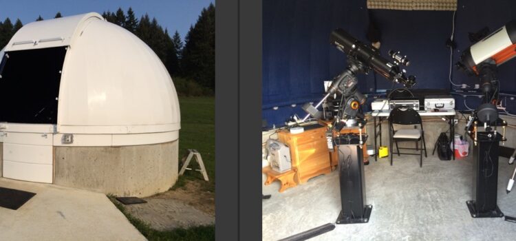 15' dome and 2 telescopes for sale - Angela