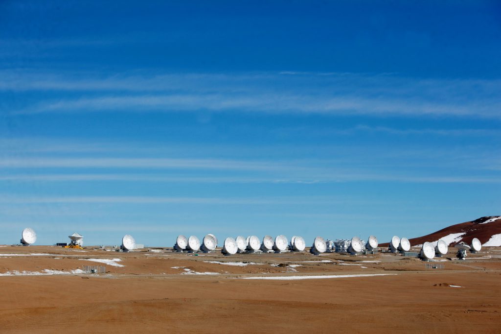 ALMA telescope array