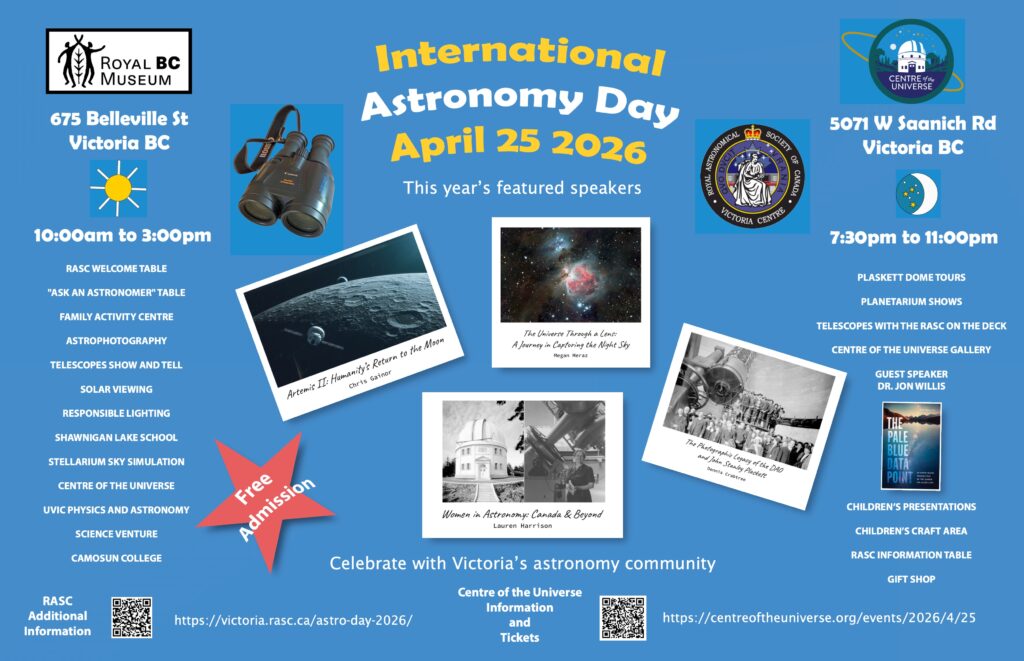 2026 Astronomy Day in Victoria - poster
