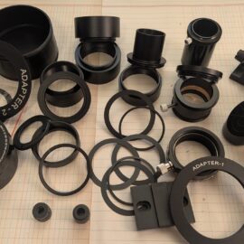 FOR SALE: Connectors, adapters & spacers and a Reticle – $95