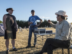 Bruce, Sid and Bruno at RASCals Star Party 2014 on the Metchosin Cricket Field