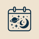 Astronomy calendar logo
